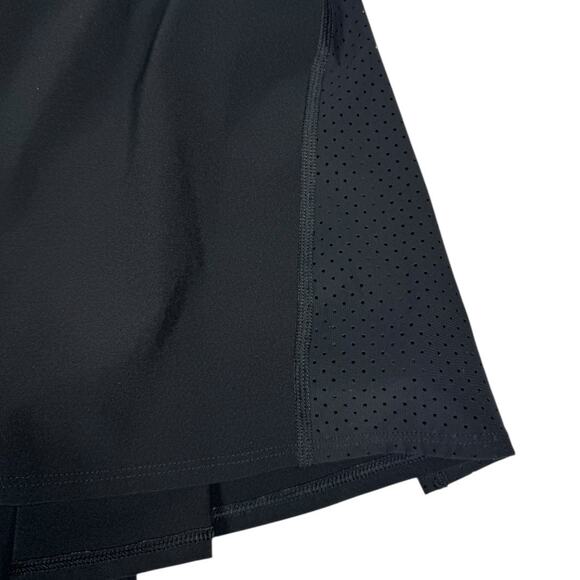 Spanx Get Moving Skort Small Black Tennis Pickleball Workout Skirt Activewear - Picture 4 of 9